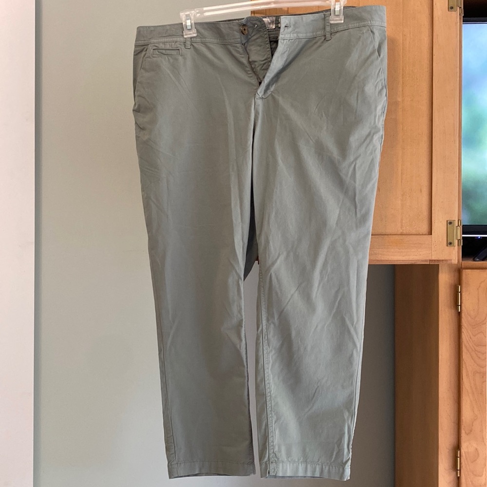 Fat Face sage green chinos